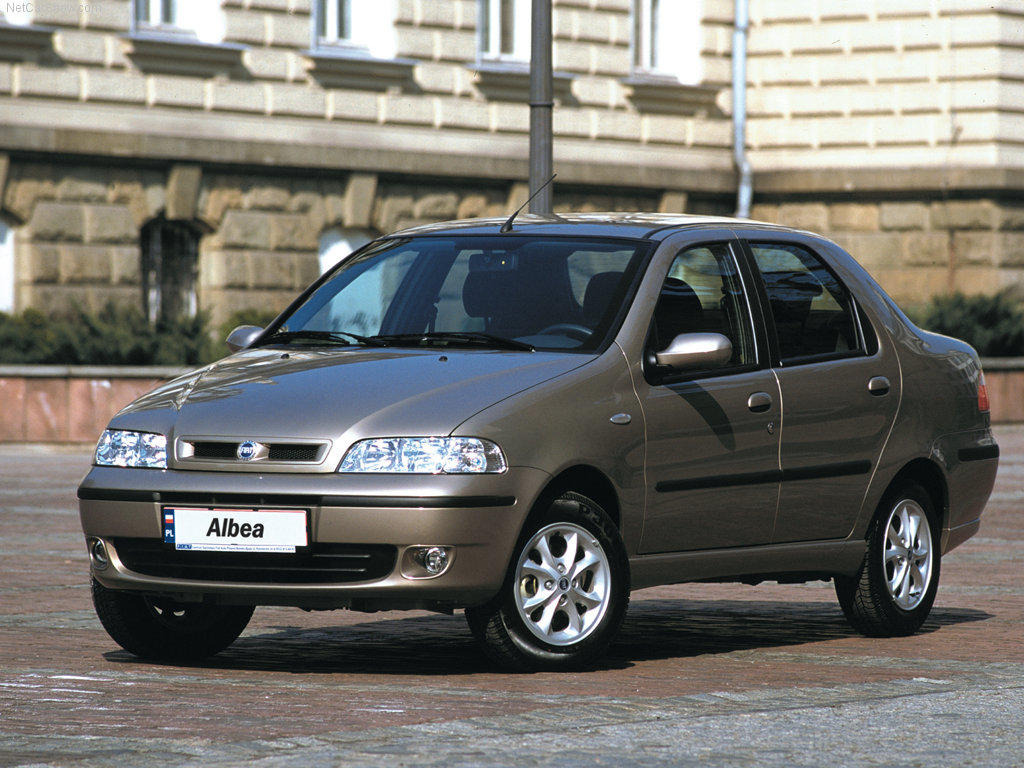 Fiat Albea  1.2 i 60 KM - dane techniczne, wymiary, spalanie i opinie