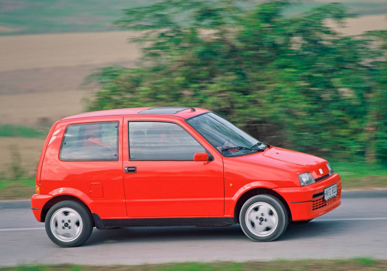 Fiat Cinquecento  1.1 Sporting 54 KM - dane techniczne, wymiary, spalanie i opinie