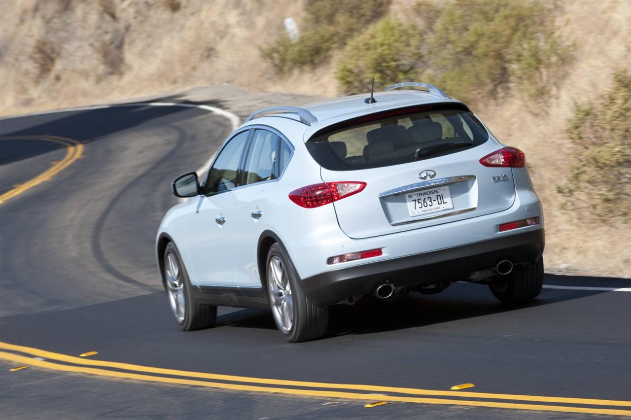Infiniti QX50 2.5 AT (222 KM) 4WD - dane techniczne, wymiary, spalanie i opinie
