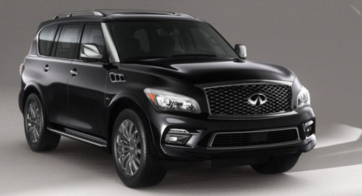 Infiniti QX80  5.6 AT (405 HP) 4WD - dane techniczne, wymiary, spalanie i opinie