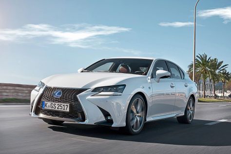 Lexus GS  450h 3.5hyb CVT (292 HP) - dane techniczne, wymiary, spalanie i opinie
