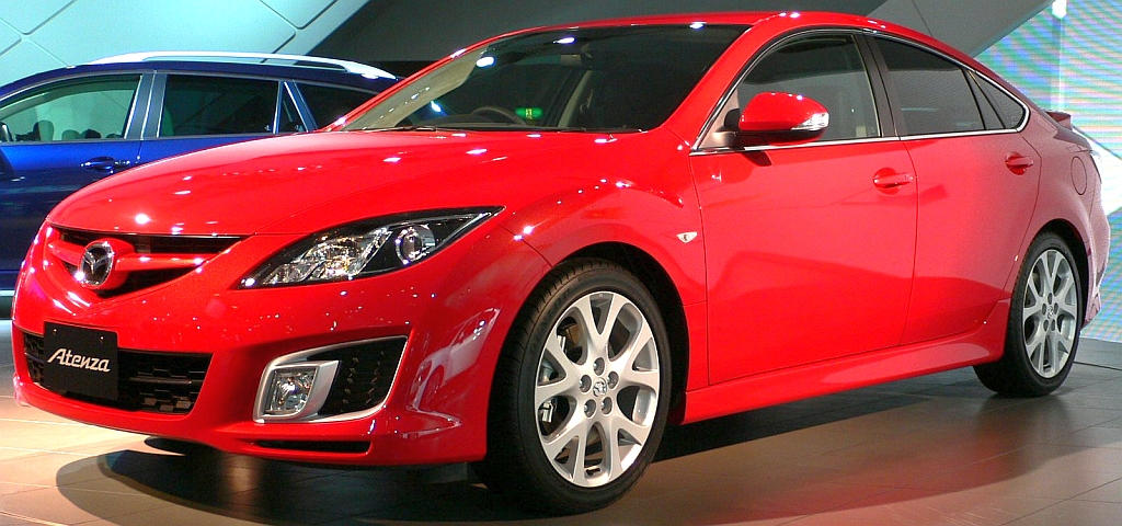 Mazda Atenza  2.3 i 16V 175 KM - dane techniczne, wymiary, spalanie i opinie