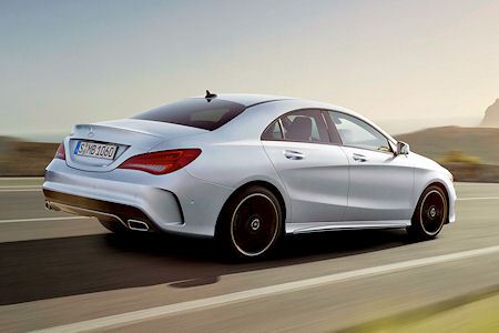 Mercedes-Benz CLA-klasse-AMG  45 AMG 2.0 AT (360 HP) 4WD - dane techniczne, wymiary, spalanie i opinie