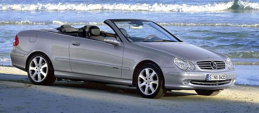 Mercedes-Benz CLK-klasse  280 231 KM 7G Tronic - dane techniczne, wymiary, spalanie i opinie