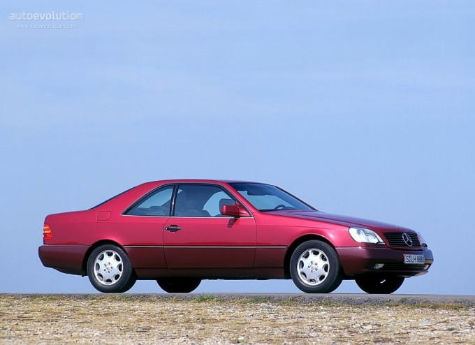 Mercedes-Benz S-klasse SEC CL 500 140.070 320 KM - dane techniczne, wymiary, spalanie i opinie