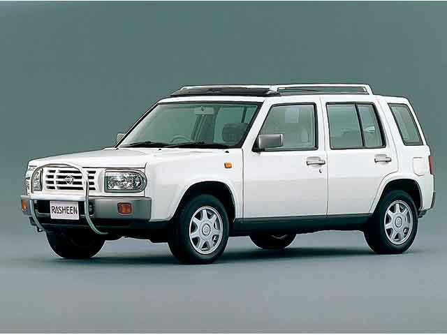 Nissan Rasheen  1.5 i 16V 4WD 105 KM - dane techniczne, wymiary, spalanie i opinie
