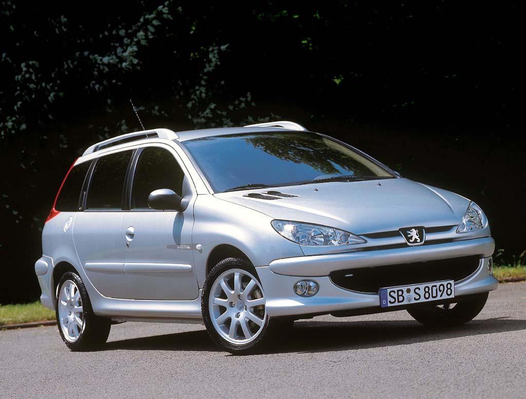 Peugeot 206  1,4 75 KM - dane techniczne, wymiary, spalanie i opinie
