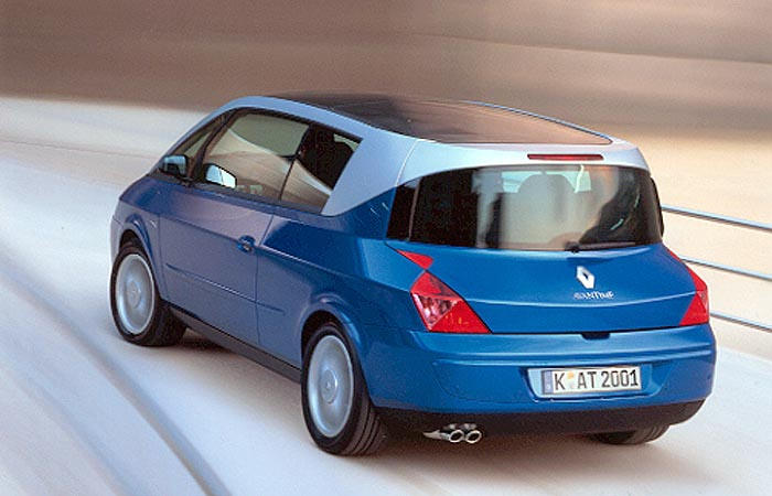 Renault Avantime  2.0 16V Turbo 163 KM - dane techniczne, wymiary, spalanie i opinie