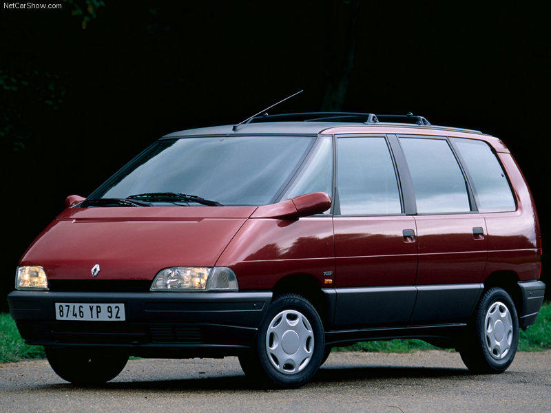 Renault Espace  2.1 TD J633,J634,J S635,J S63 88 KM - dane techniczne, wymiary, spalanie i opinie