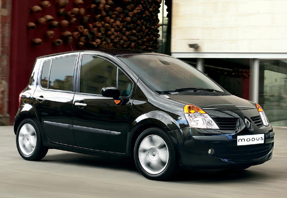 Renault Modus  1.2T (101Hp) - dane techniczne, wymiary, spalanie i opinie