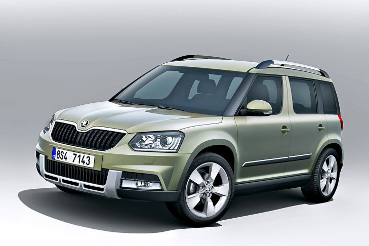 Skoda Yeti  1.8 MT (160 KM) 4WD - dane techniczne, wymiary, spalanie i opinie