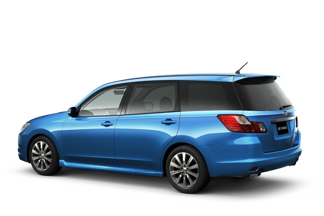 Subaru Exiga  2.0i (150Hp) 4WD - dane techniczne, wymiary, spalanie i opinie