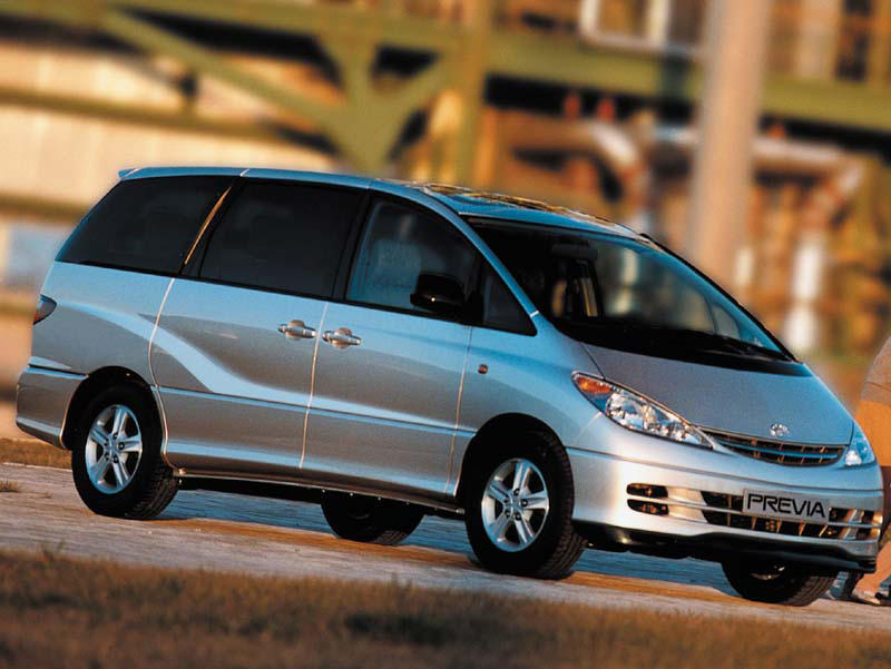 Toyota Previa 2.4 16V 156 KM - dane techniczne, wymiary, spalanie i opinie