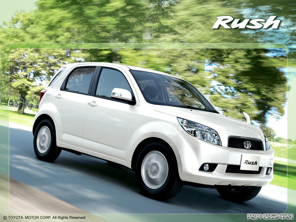 Toyota Rush  1.5 109 KM 2WD AT - dane techniczne, wymiary, spalanie i opinie