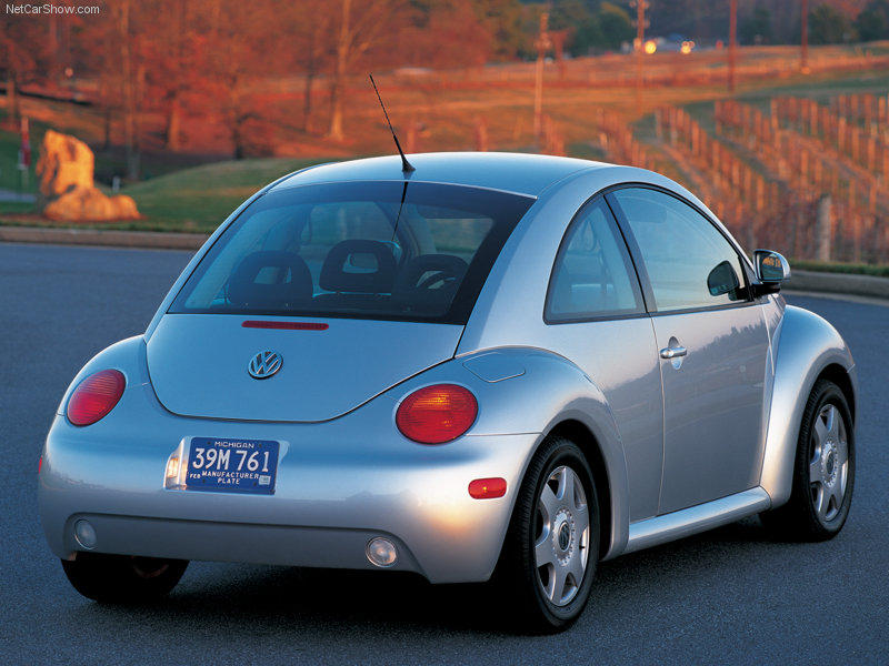 Volkswagen NEW-Beetle  1.8 T 150 KM - dane techniczne, wymiary, spalanie i opinie
