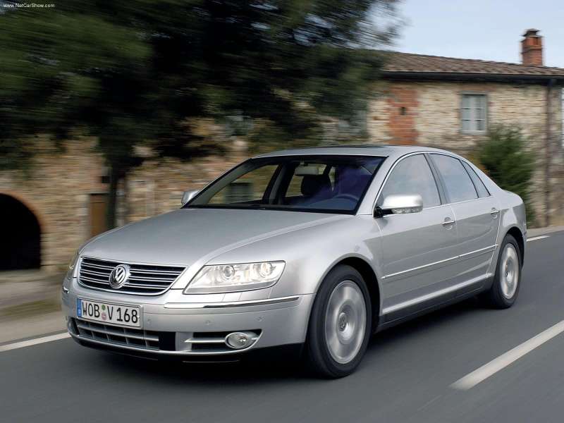 Volkswagen Phaeton  6.0 W12 Long 450 KM Tiptronic 4Motion 5  - dane techniczne, wymiary, spalanie i opinie