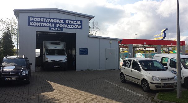 podstawowa stacja kontroli pojazdów