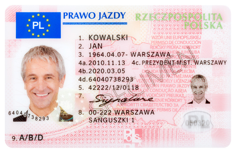 zgubione prawo jazdy