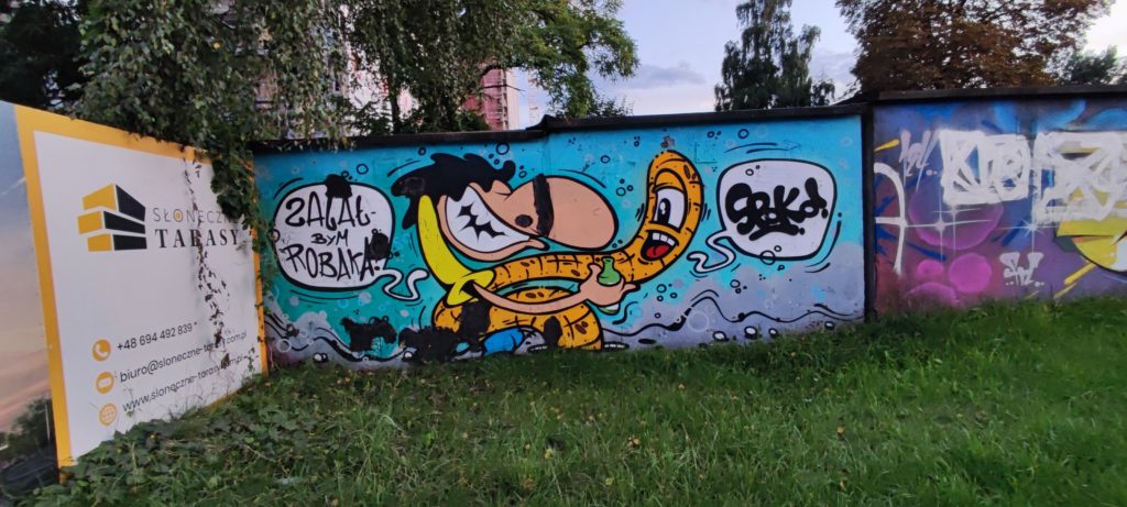Grafiiti w Katowcach - Dzielnica Koszutka