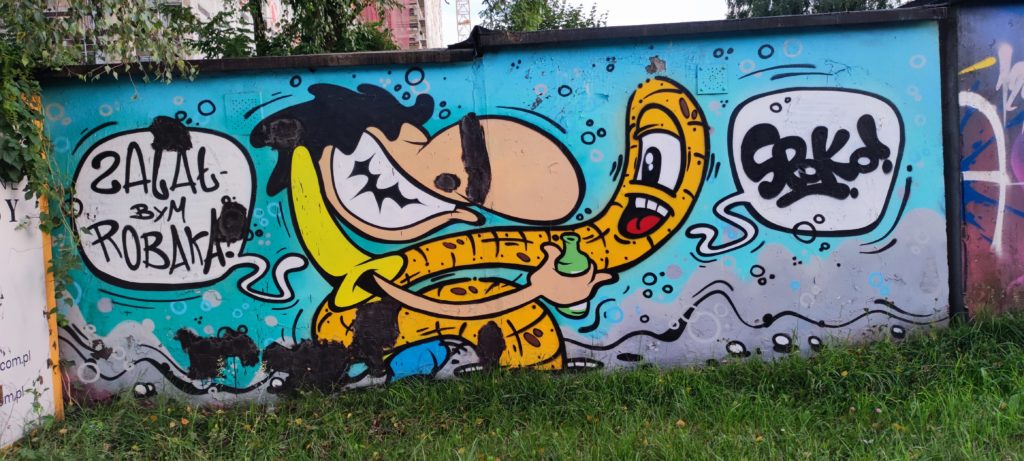 Graffiiti w Katowcach - Dzielnica Koszutka