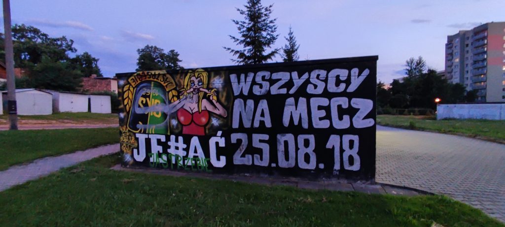 Mural w Katowicach - Dzielnica Bogucice