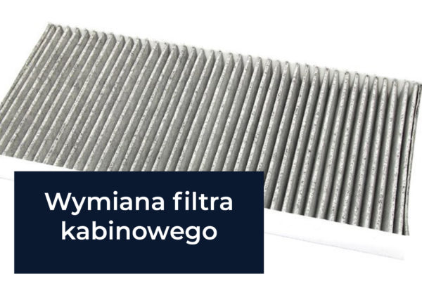wymiana filtra kabinowego