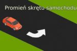 promień skrętu samochodu