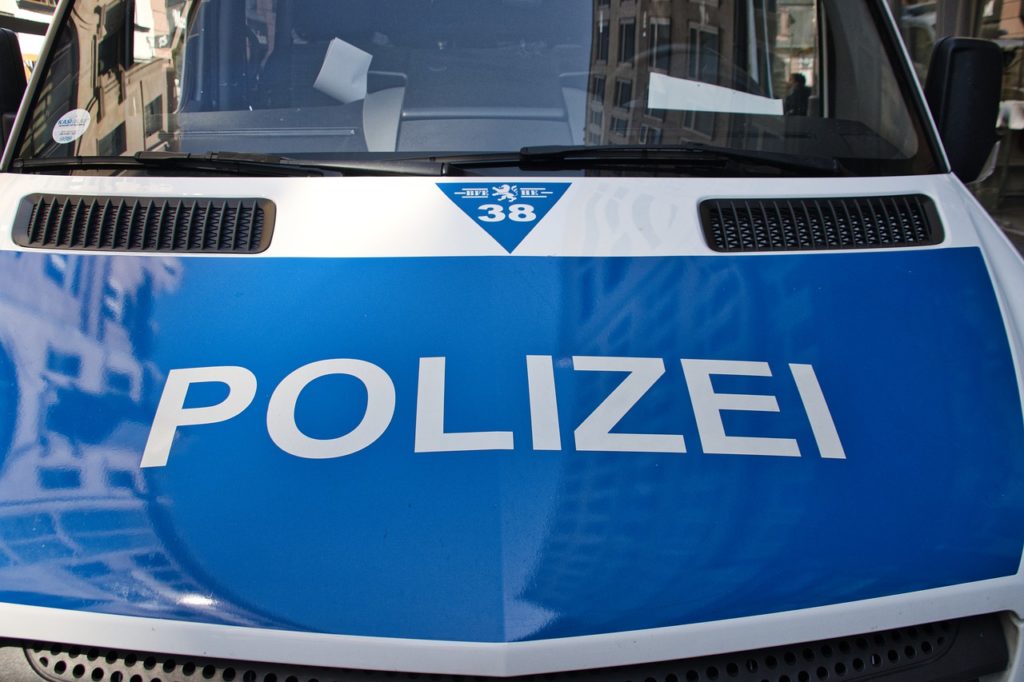 niemieckie radiowozy policyjne